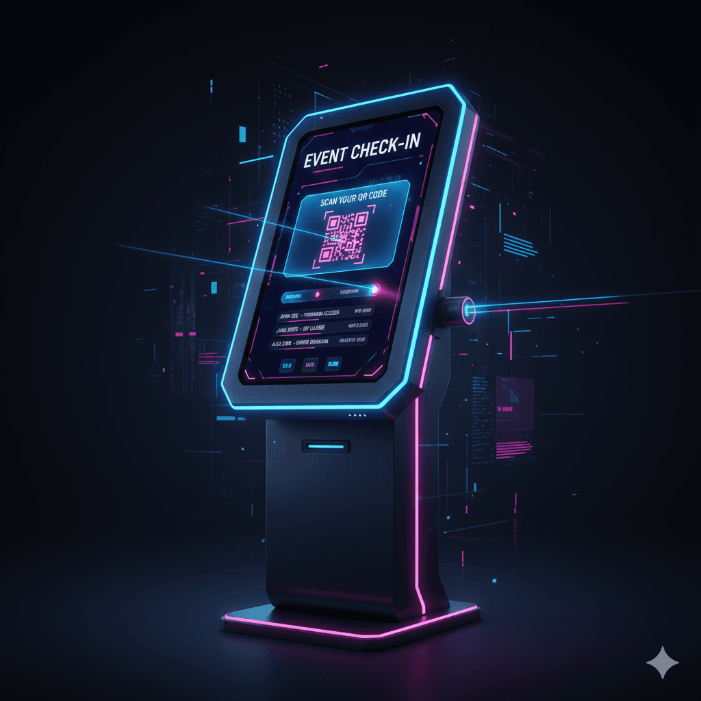 Credenciamento para eventos com QR Code e reconhecimento facial